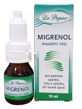 Migrenol olejek eteryczny Dr. Popov 10 ml - Dr. Popov