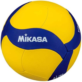 Mikasa, piłka siatkowa V345W, żółto-niebieska, rozmiar 5   - Mikasa