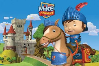 Mike The Knight (Mike And Galahad) - plakat 91,5x61 cm - Pyramid Posters