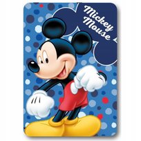 Miki Mouse koc polarowy 100x140 lekki przyjemny w dotyku