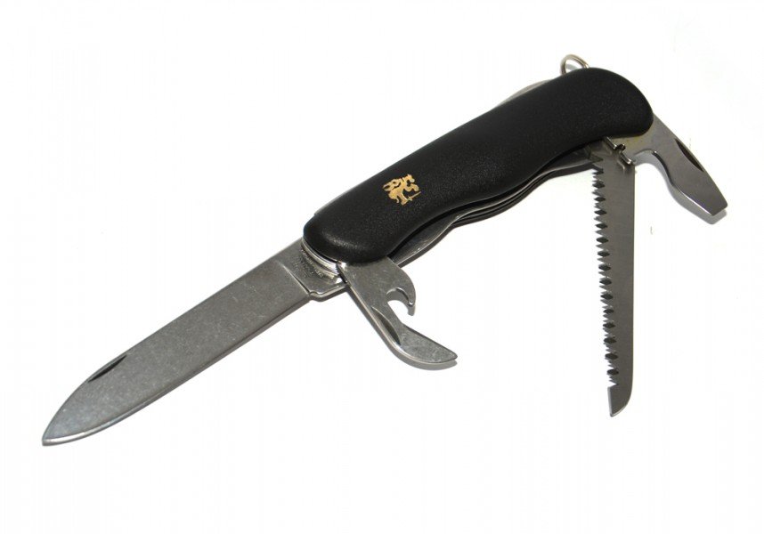 Mikov, Scyzoryk, Praktik 115-NH-6BK Czarny (9299)