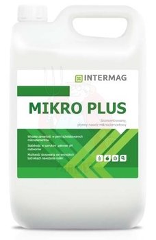 MIKRO PLUS to płynny, skoncentrowany nawóz, który dostarcza roślinom zestaw łatwo pobieranych i przyswajanych mikroelementów. - Intermag