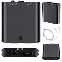 Mikro Pluskwa Szpiegowska Dyktafon Ukryty Rejestrator Dźwięku 3Cm Detekcja