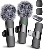 MIKROFON BEZPRZEWODOWY KRAWATOWY K3PRO 2×NADAJNIK + 1×ODBIORNIK DO TELEFONU Inny producent