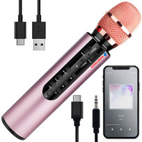 MIKROFON DLA DZIECI BEZPRZEWODOWY KARAOKE BLUETOOTH GŁOŚNIK ECHO NAGRYWANIE NOBITECH