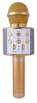 Mikrofon Dla Dzieci Mikrofon Karaoke Mikrofon Bezprzewodowy Z Głośnikiem - Lewer