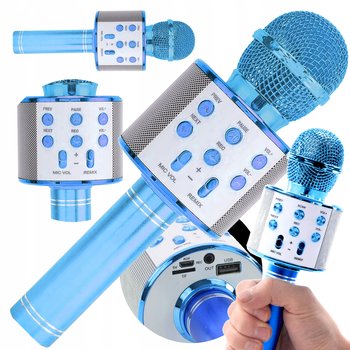 Mikrofon Dla Dzieci Mikrofon Karaoke Mikrofon Bezprzewodowy Z Głośnikiem - Lewer