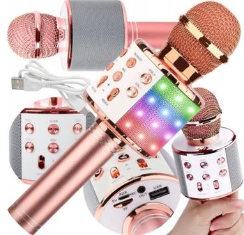 Mikrofon Dla Dzieci Mikrofon Karaoke Mikrofon Bezprzewodowy Z Głośnikiem - Lewer