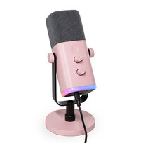 Mikrofon Dynamiczny Studyjny Fifine AM8P Ampligame USB/XLR RGB Różowy PnP