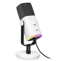 Mikrofon Dynamiczny Studyjny Fifine AM8W Ampligame USB/XLR RGB Biały PnP