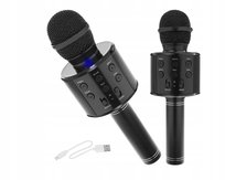 Mikrofon Karaoke Przenośny Czarny 22189