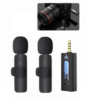 Mikrofon krawatowy bezprzewodowy jack 3,5mm 2szt Inna marka