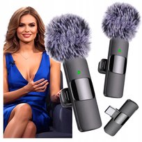 Mikrofon Krawatowy Deadcat Usb C Do Iphone Lightning Bezprzewodowy Bluetooth