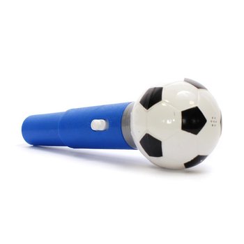 Mikrofon na baterie piłka nożna dźwięk światło - Midex