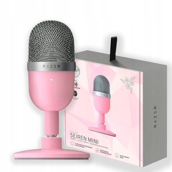 Mikrofon pojemnościowy Razer Seiren Mini Quartz Pink Różowy - Razer