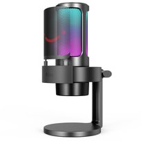 Mikrofon Pojemnościowy Studyjny Fifine A8 Ampligame USB RGB PnP Gamingowy
