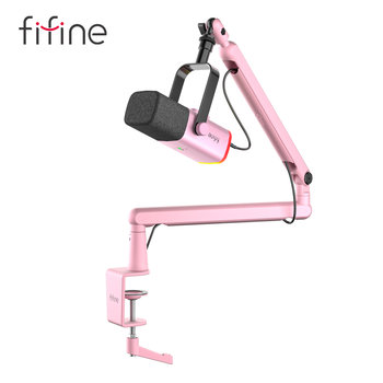 Mikrofon studyjny dynamiczny TAM8P XLR/USB z pantografem - Fifine