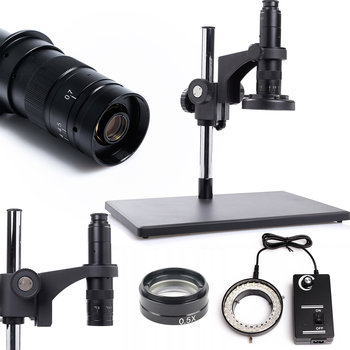 Mikroskop cyfrowy 10A Regulowane oświetlenie 60XLED Soczewka 0,5 - Techrebal