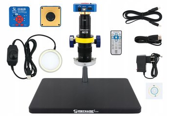 MIKROSKOP CYFROWY MECHANIC MC75L-B3 + KAMERA 2,7K SERWISOWY DLA ELEKTRONIKA - Inny producent