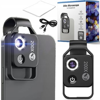 Mikroskop Cyfrowy Obiektyw 200X Do Telefonu Pro 4K Apl-Ms002 - LOGIT