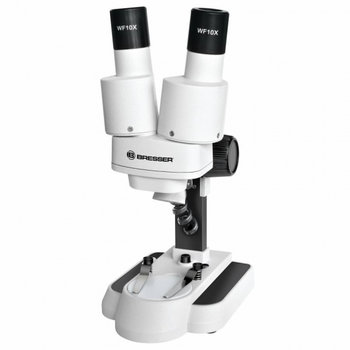 mikroskop junior 22 cm stalowy biały 18-częściowy - TWM