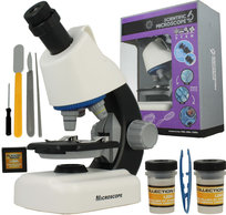 Mikroskop Naukowy Szkolny Powiększa 640X Akcesoria U456