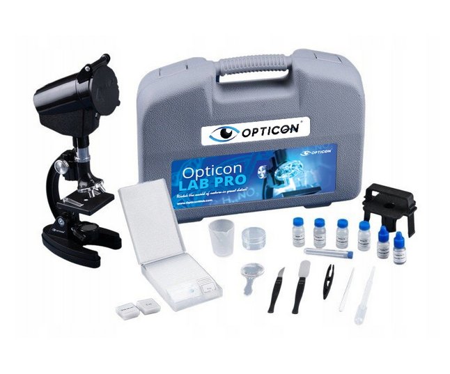 Mikroskop OPTICON - Lab Pro 1200x + akcesoria - Opticon | Sklep EMPIK.COM