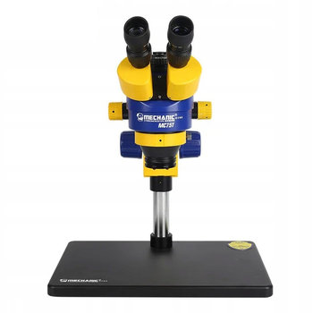 Mikroskop Stereo Triocular Mechanic MC75T B3 Minionek + Oświetlacz LED - Inny producent