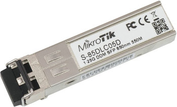 Mikrotik S-85DLC05D moduł przekaźników sieciowych 1250 Mbit/s SFP 850 nm - MikroTik