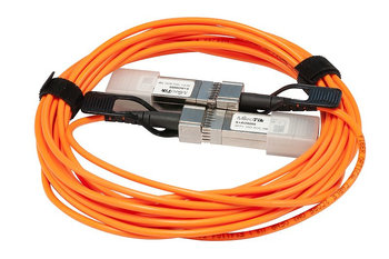 Mikrotik S+AO0005 kabel optyczny 5 m SFP+ Pomarańczowy - MikroTik