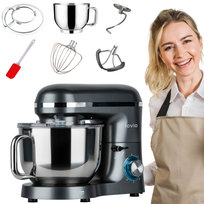 Mikser planetarny robot kuchenny 6,2l lovio chefassistant lvstm01gy szary