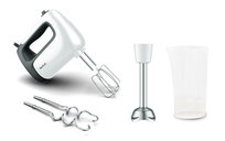 Mikser ręczny TEFAL Prep'mix+ HT462138 Tefal