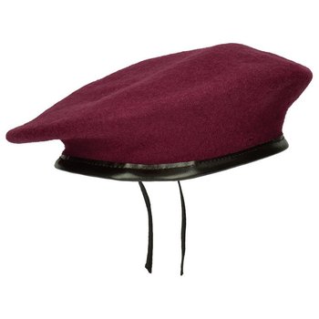 Mil-Tec Beret Wojskowy Bundeswehr (BW) Bordowy - 57 - Mil-Tec