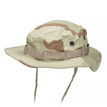 Mil-Tec Kapelusz Rip-Stop Desert 3-color - Desert 3-color - M - Mil-Tec