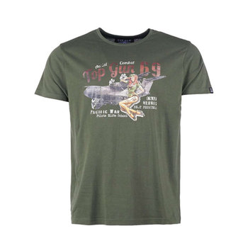 Mil-Tec Koszulka T-Shirt Top Gun Pin-Up Olive - M - Mil-Tec
