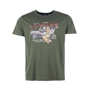 Mil-Tec Koszulka T-Shirt Top Gun Pin-Up Olive - Xxl - Mil-Tec