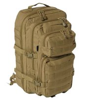Mil-Tec Plecak na Ramię Assault, brązowy, 36L Mil-Tec
