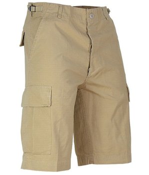 Mil-Tec Spodenki Bermudy Rip-Stop Khaki - Khaki - L - Mil-Tec