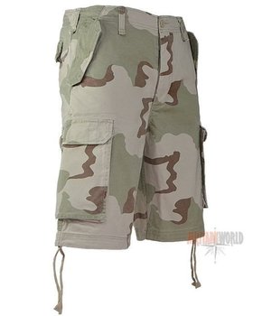 Mil-Tec Szorty Bermudy Paratrooper Desert 3-color - Desert 3-color - L - Mil-Tec