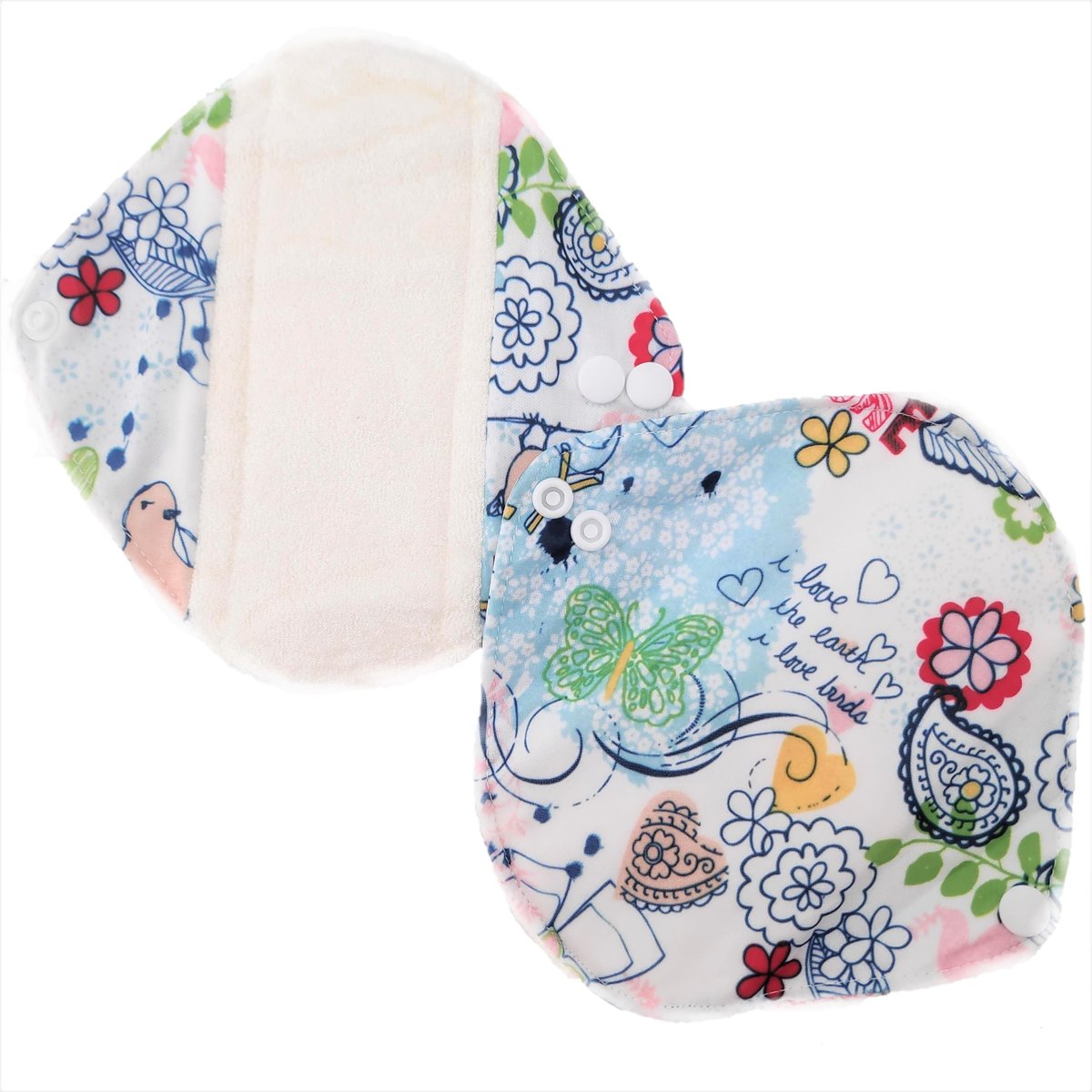 MilaBaby, Wkładka Wielorazowa, Podpaska 17.5x7cm, Nature | Sklep EMPIK.COM