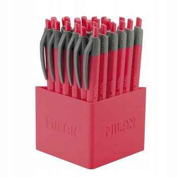 Milan, długopis czerwony Fine Line Touch, 0,9 mm - Milan