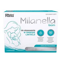 Milanella Biom Suplement Diety Dla Matek Karmiących Piersią 15 Kaps. Nutropharma