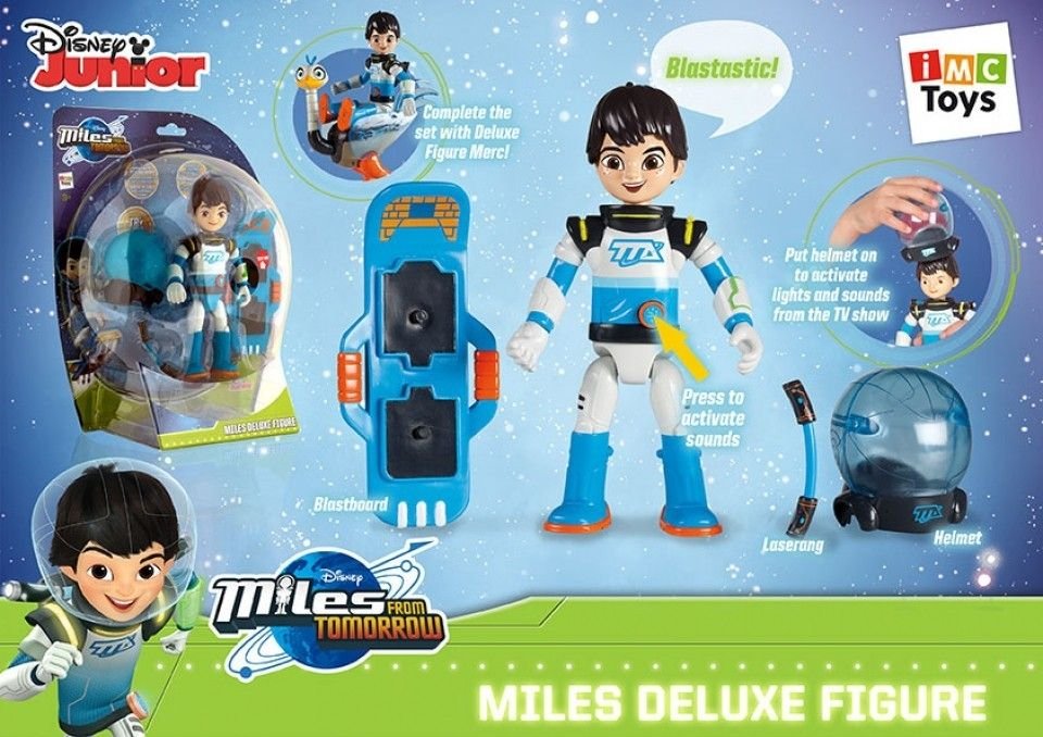 Zdjęcia - Figurka / zabawka transformująca IMC Toys Miles Z Przyszłości, Figurka Miles Deluxe 