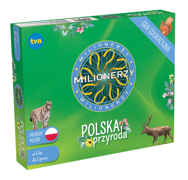 Milionerzy.Polska przyroda,gra edukacyjna.460097