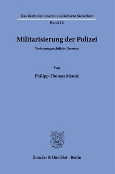 Militarisierung der Polizei.