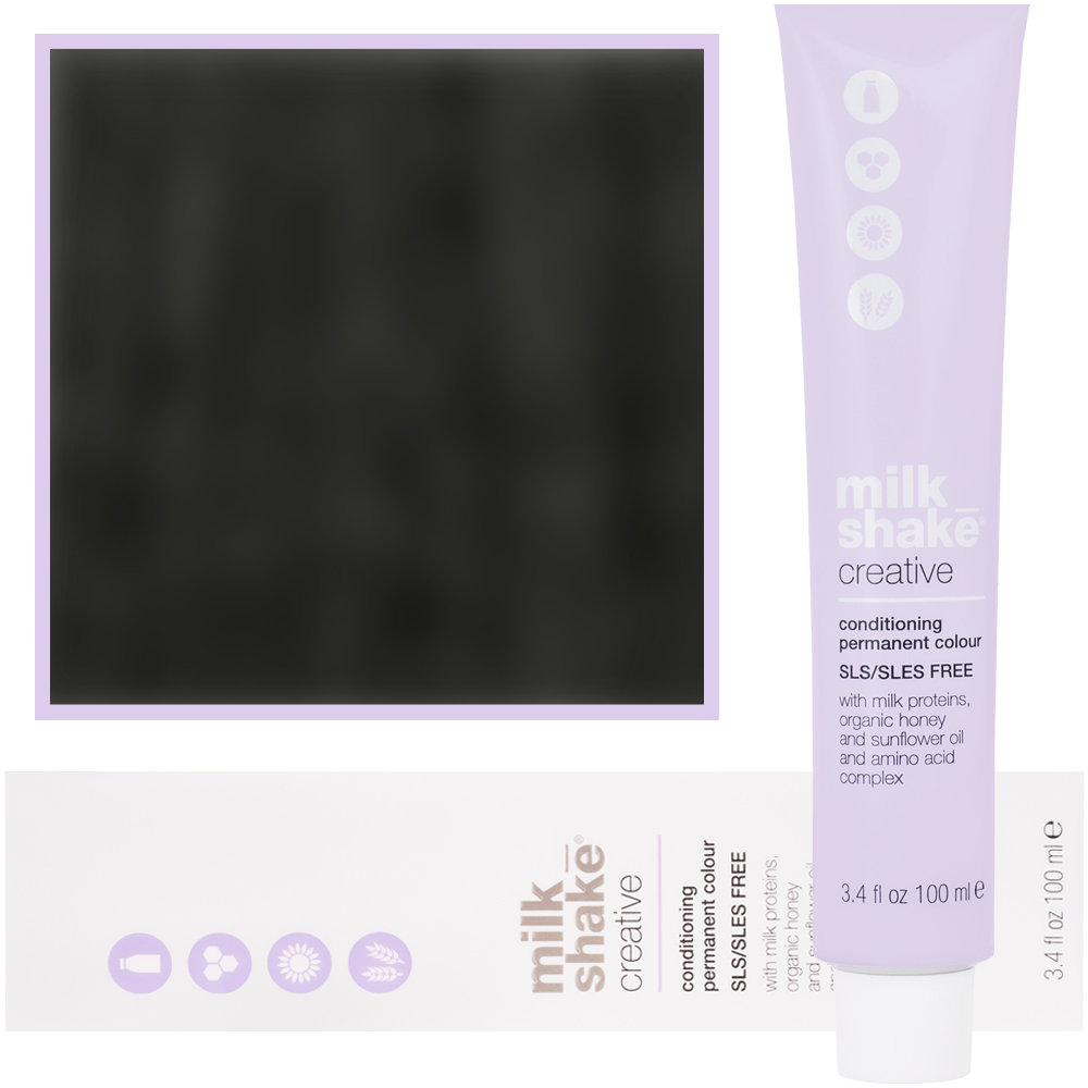 Empik Milk Shake, Creative Conditioning Permanent Colour, Profesionalna farba włosów 3.0|3NN, 100 ml