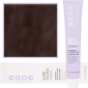 Milk Shake, Creative Conditioning Permanent Colour, Profesjonalna farba włosów 5.3|5G, 100 ml - Milk Shake