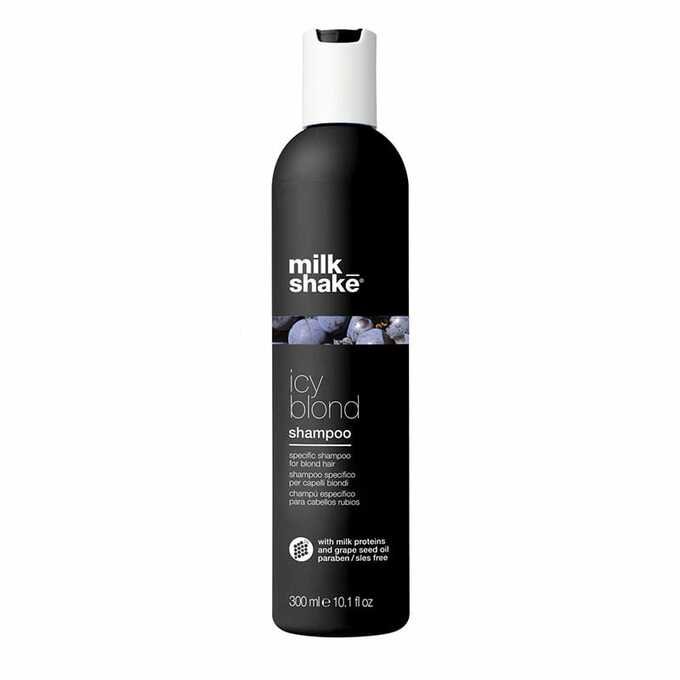 Empik Milk Shake Icy Blond Shampoo, Szampon Nadający Chłody Odcień do Włosów Blond, 300ml