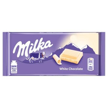 Milka, czekolada biała, 100g - Milka