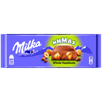 Milka, czekolada mleczna z orzechami Whole Hazelnuts, 270g Milka